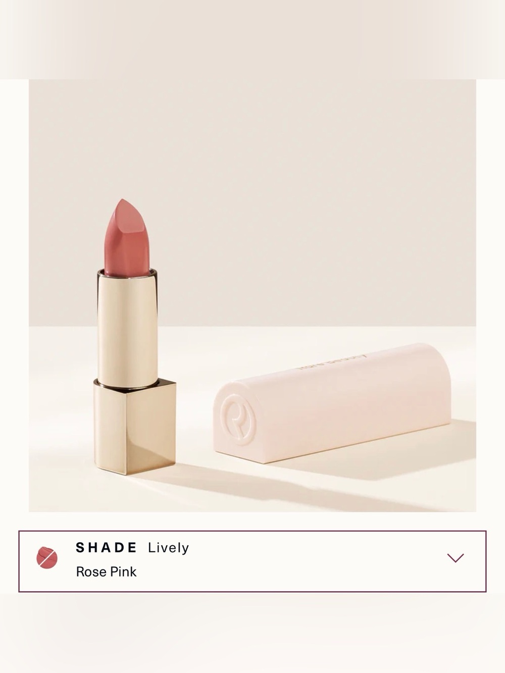 Rare Beauty Kind Words Matte Lipstick in Lively